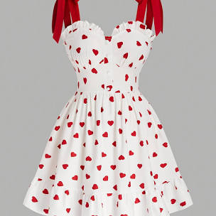 heart dress