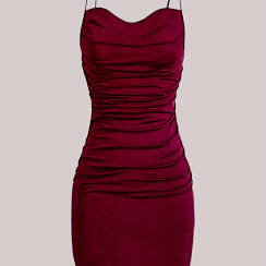 red dress